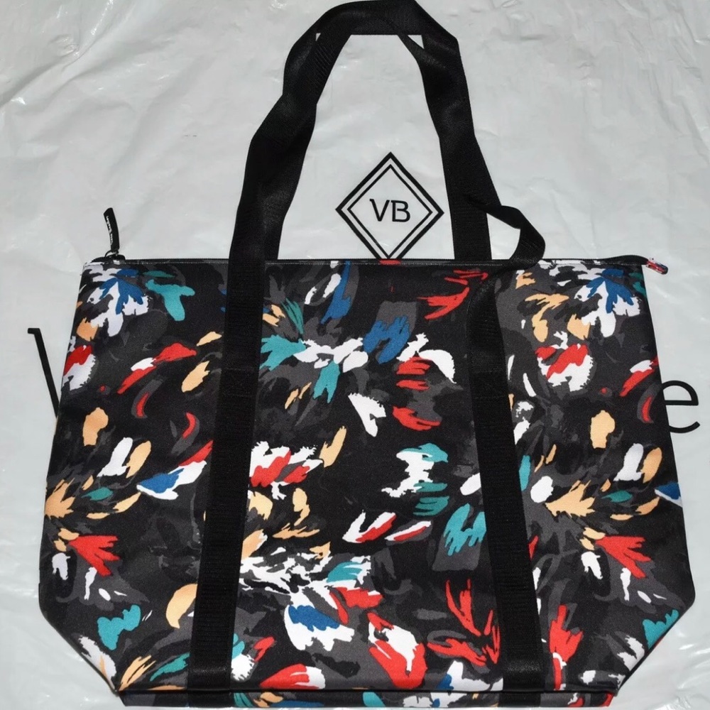 Vera Bradley Splash Floral Cooler NWT Tote Bag 19 ¼" x 14 ¾" x 6 ¼" - Picture 7 of 7